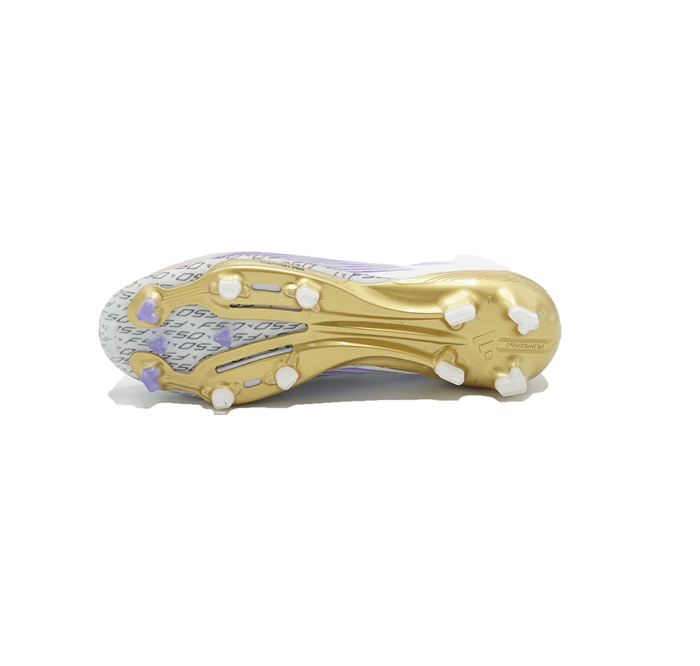 Adidas F50 League Firm/Multi-Ground Boots - White