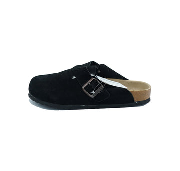 Birkenstock Boston (Black Suede)