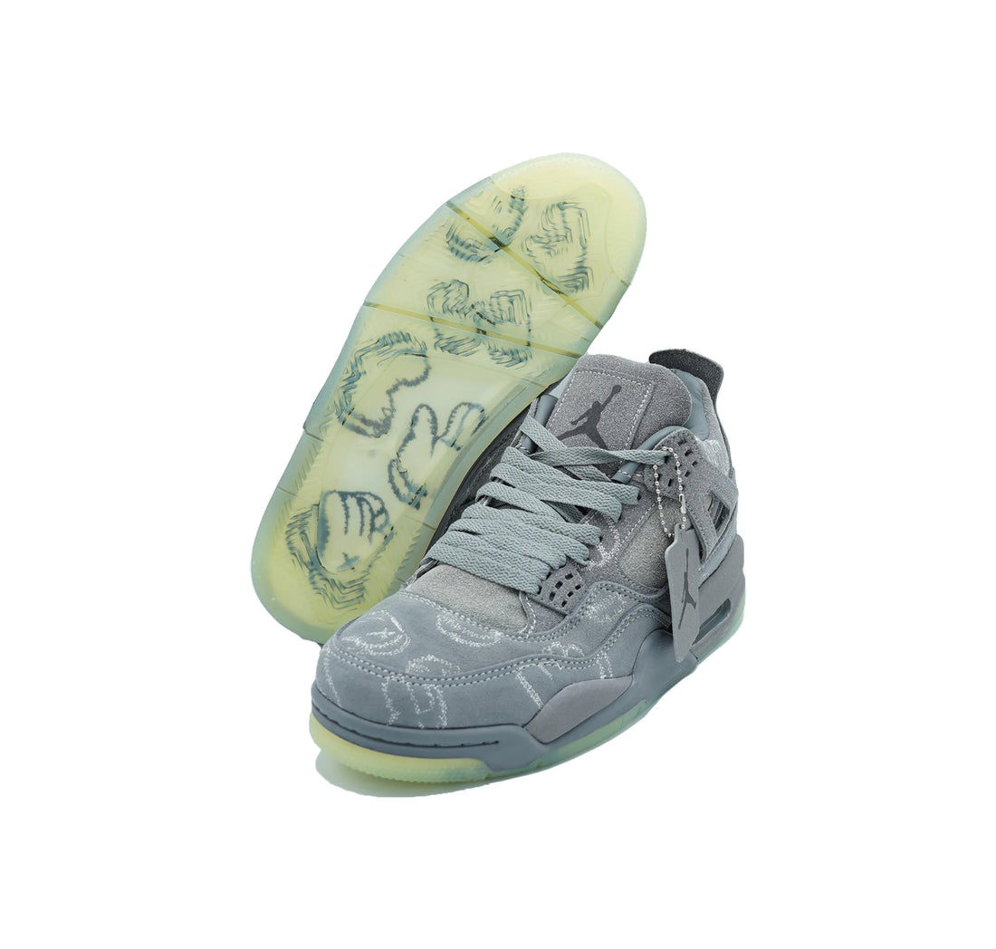AJ 4 Retro  (Cool Grey / White)